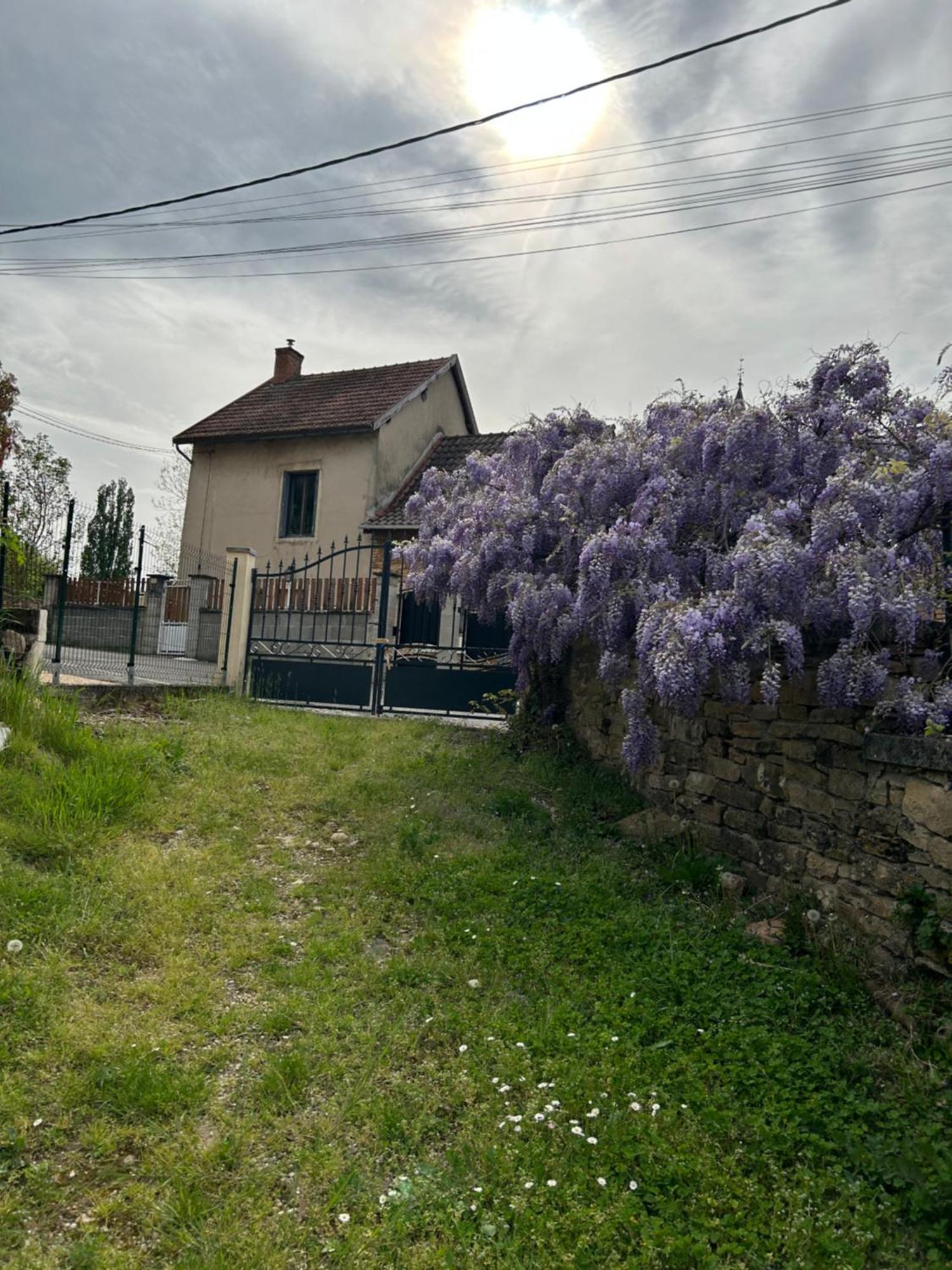Les Glycines Villa Hieres-Sur-Amby Exterior photo