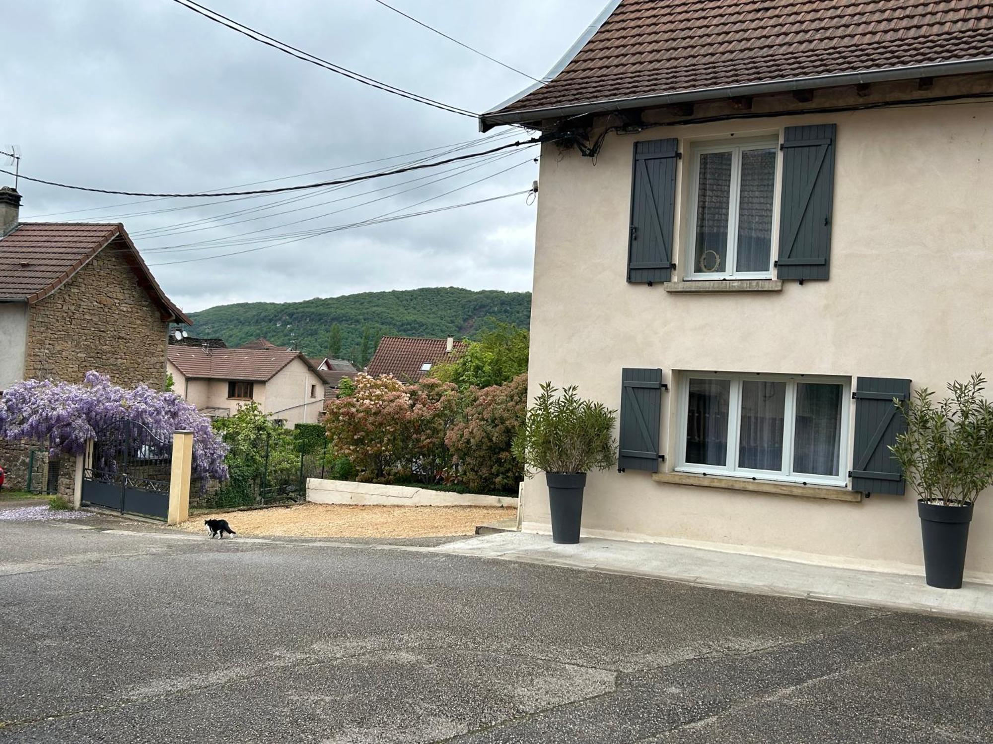 Les Glycines Villa Hieres-Sur-Amby Exterior photo